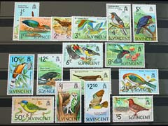 St. Vincent 1970 Birds Stamp Set Image 2