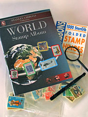 Stamp Collection and Stamp Album