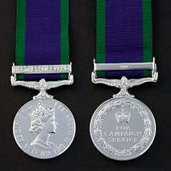 Campaign Service Medal with NI Bar