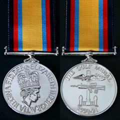 Gulf Medal 1990-91