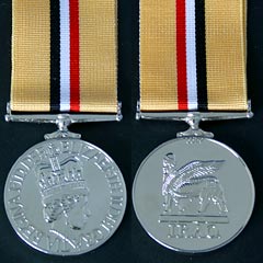 Iraq 2003 Gulf War Medal Copy Image 2