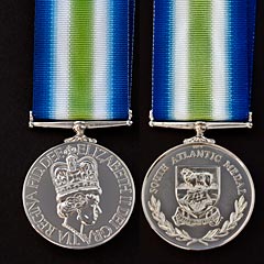 South Atlantic 1982 Flaklands Medal Image 2
