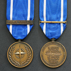 NATO Former Yugoslavia Medal Image 2