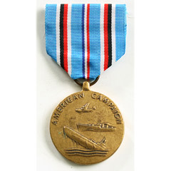 USA American Campaign Medal - WW2 Image 2