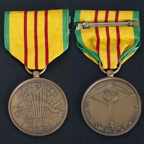 Military Awards on Product   Usa Vietnam Service Medal   From The Mycollectors Website
