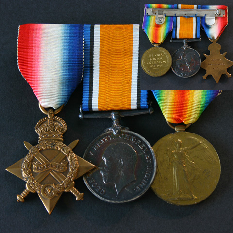 WW1 1914-15 Trio - Group of Medals (3)