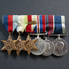 Royal Naval Medal Group - Walker