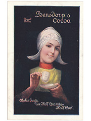 Bensdorps Cocoa Advertising Postcard