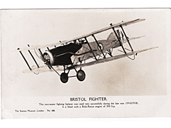 Bristol Fighter Photographic Postcard Image 2