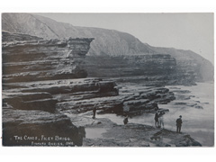 The Caves, Filey postcard Image 2