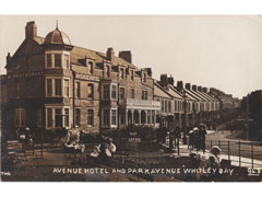 Whitley Bay Avenue Postcard - Northumberland Image 2