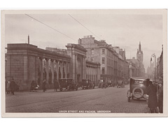 Aberdeen Union Street Photographic Postcard Image 2