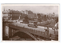 Union Bridge and terrace - Aberdeen Postcard Image 2
