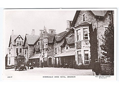 Invercauld Arms Hotel photographic postcard Image 2