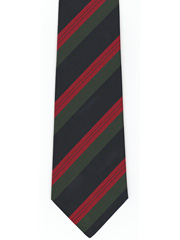 9th Battalion HLI striped tie