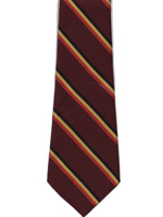East Anglian Regiment  striped tie