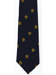 Merchant Navy logo tie Crown and Anchor