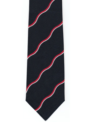 Royal Navy Volunteer Reserve Striped Tie