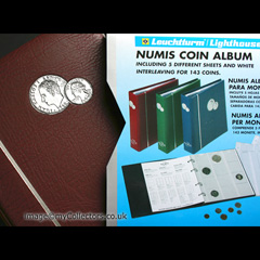 Numis Coin Album - Red