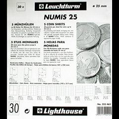 Numis coin pages for up to 25mm coins  Image 2