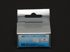 Lighthouse pack 10 coin capsules 16.5mm
