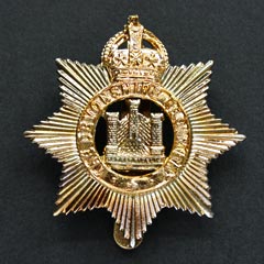 Devonshire Regiment KC Cap Badge Image 2