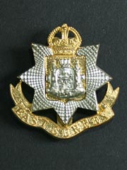 East Surrey Regiment GVIR Cap Badge Image 2