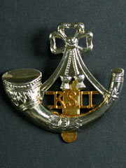 King's Shropshire Light Infantry Cap Badge Image 2