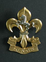 King's Regiment Cap Badge Image 2