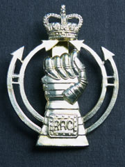 Royal Armoured Corps (QC) Cap Badge