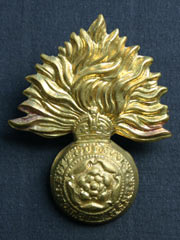 Royal Fusiliers (KC) Cap Badge Image 2
