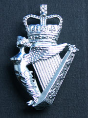 Royal Ulster Rifles (KC) Cap Badge