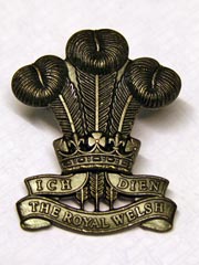 The Royal Welsh Dark Bronze Cap Badge
