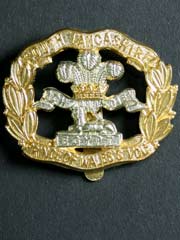 South Lancs cap badge