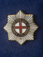 Coldstream Guards Lapel Badge in box