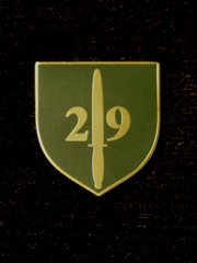 29 Commando boxed Lapel Badge