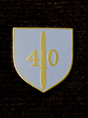 40 Commando boxed Lapel Badge 