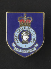 Army Catering Corps lapel badge