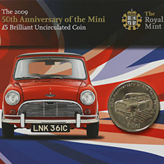 5 Pound 50th Anniversary of the Mini