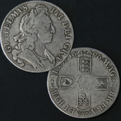 1696 William 3rd Crown Image 2
