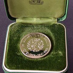 1972 Silver Wedding Proof Silver Coin