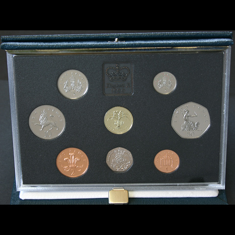 1990 Royal Mint Proof Coin Year Set