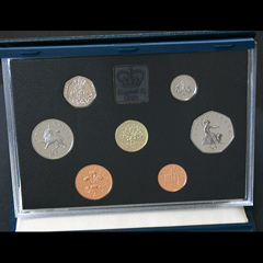 1991 Royal Mint Proof Coin Year Set Image 2