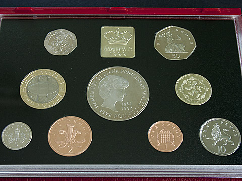1999 Royal Mint Proof Coin Set