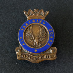 Air Training Corps Button Badge