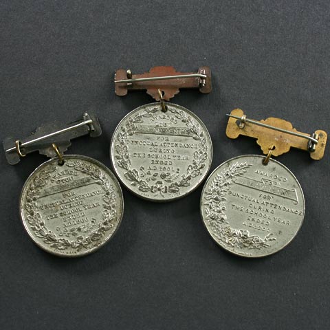Victorian and Edward VII Attendance Medallions
