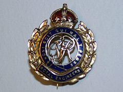 Royal Engineers Sweetheart Badge