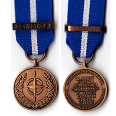 Nato Medal non article 5 bar