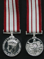 Naval General Service Medal Miniature GVIR Image 2