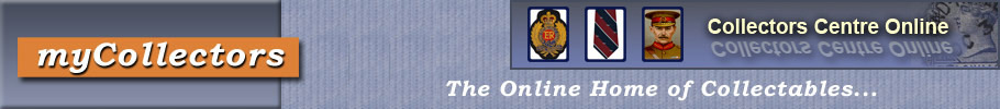 Ties, Badges, Medals, Militaria and Collectables at the Collectors Centre Online